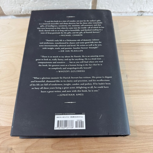 "Making is So" A Memoir by Patrick Stewart Hardcover EUC - Picture 2 of 9